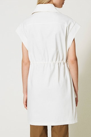 Veste longue - Blanc