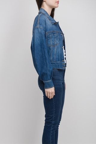 Veste en jean - Bleu