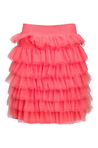 Jupe volantée - Rose