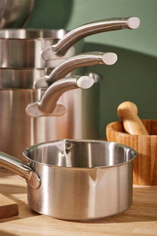 Poële en acier inoxydable Bacchus Pro - 34 cm