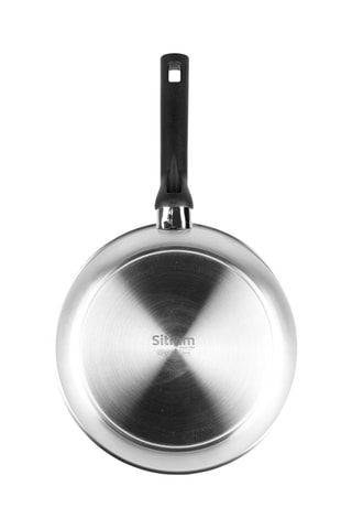 Poêle en acier inoxydable - 22 cm