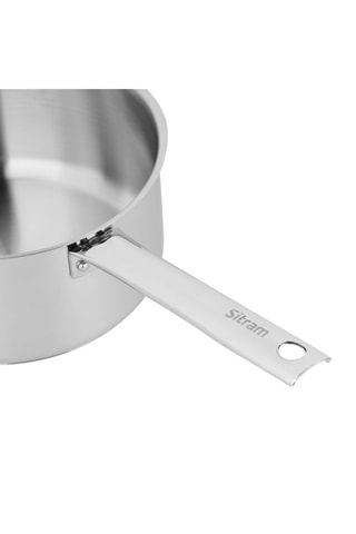 Casserole en acier inoxydable - 18 cm