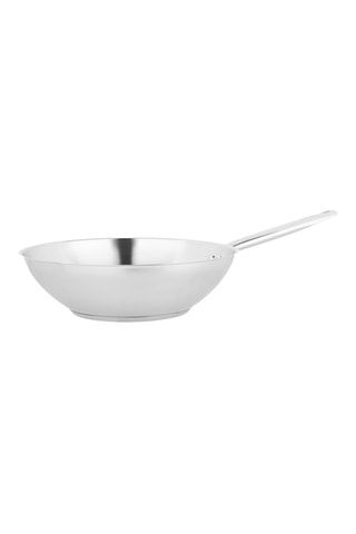 Wok en acier inoxydable Endurance - 28 cm