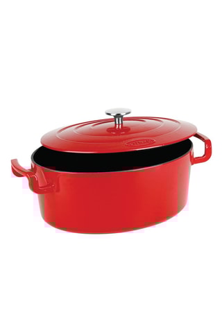 Cocotte ovale en fonte d'acier émaillée Sitrabella - 6,5 l - 31 cm