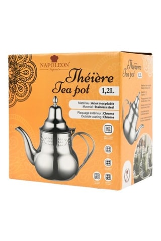 Théière en acier inoxydable - 1,2 l
