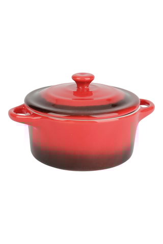 Cocotte ronde en grès - 10 cm