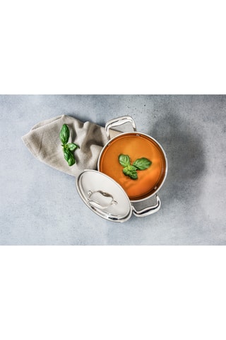 Faitout en acier inoxydable - 18 cm - 2,29 l