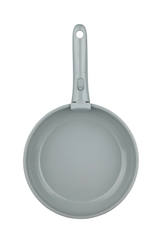 3 poêles en acier inoxydable et 1 manche amovible - 20/24/28 cm