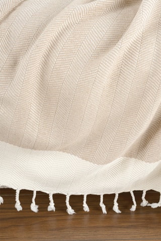 Colcha de sofá Baliksirti - Beige