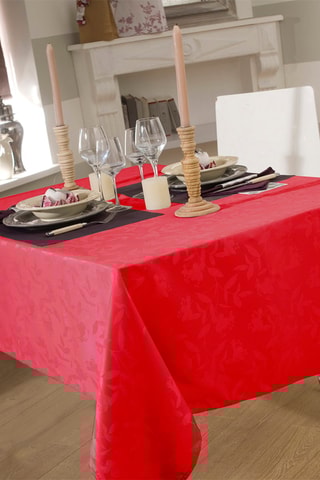 Mantel rectangular Ombra - Rojo