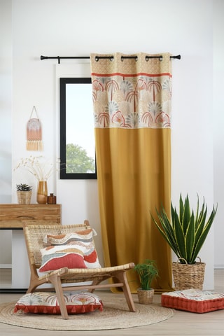 Cortina Aswan - Curry - 140 x 260 cm