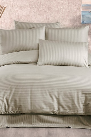 Parure copripiumino in cotone Lilyum - Beige