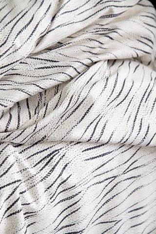 Parure copripiumino in raso di cotone Galaxy 83 fili/cm² - Grigio e nero