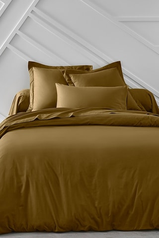 Copripiumino in cotone Essential - Marrone