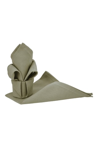 12 tovaglioli Uni - Kaki