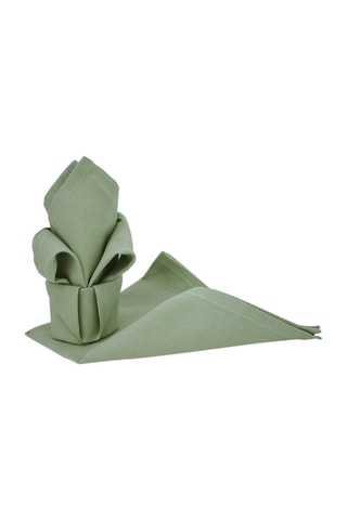 12 tovaglioli quadrati Arcobaleno - Celadon