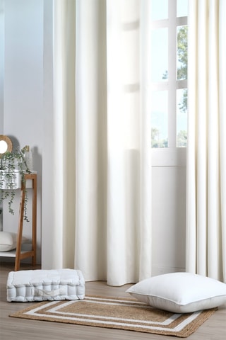 Cuscino Oxford - Ecrù - 45 x 45 cm