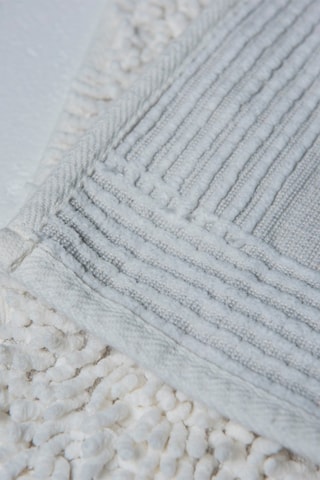 2 tappetini bagno Stone - Beige - 50 x 60 cm e 60 x 100 cm