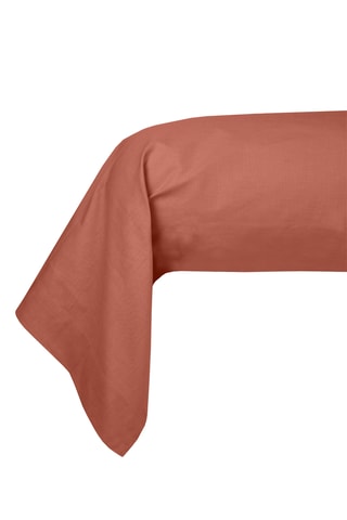 Taie de traversin - Terracotta - 45 x 185 cm