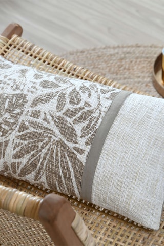 Coussin - Taupe - 30 x 50 cm