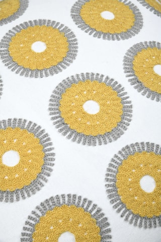 Coussin - Jaune - 45 x 45 cm