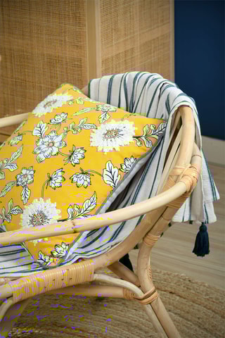 Coussin - Moutarde - 45 x 45 cm