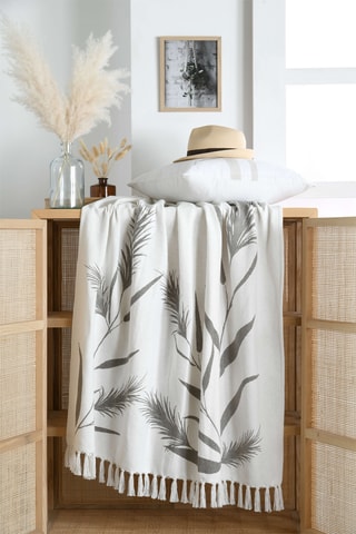 Plaid - Écru - 125 x 150 cm