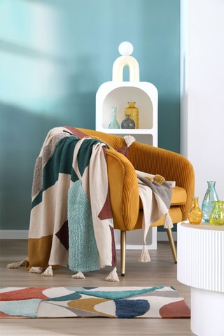 Plaid - Multicolore - 125 x 150 cm