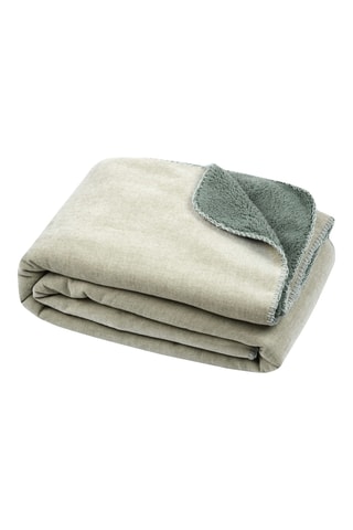 Plaid - Vert - 130 x 150 cm