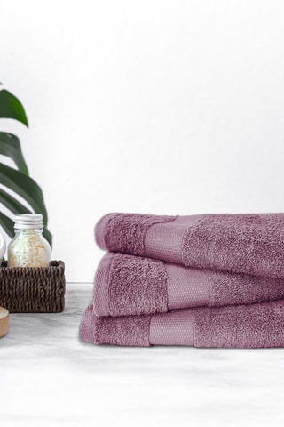 3 draps de douche - Sureau - 70 x 130 cm