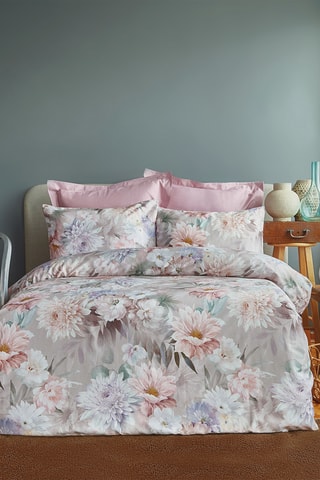 Parure de couette réversible - Rose