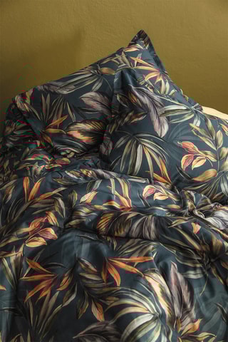 3 housses de couette réversible - Bleu foncé