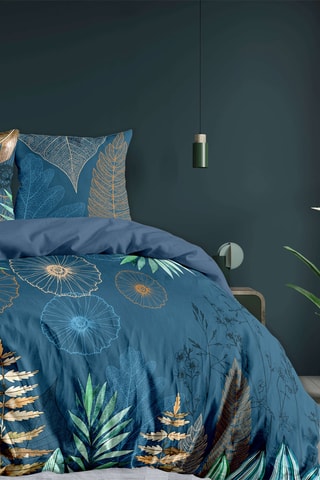 Housse de couette réversible - Bleu