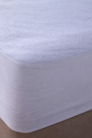 2 protèges matelas - Blanc - 160 x 200