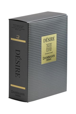 Assortiment Thés Noirs Aromatisés Désire - 20 sachets