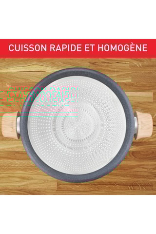 Faitout 2-en-1 et panier vapeur Natural Force - 3 à 5 l - 24 cm - Fabrication Française