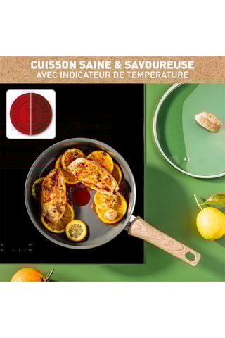 Sauteuse en céramique Renew - 24 cm - Fabrication Française