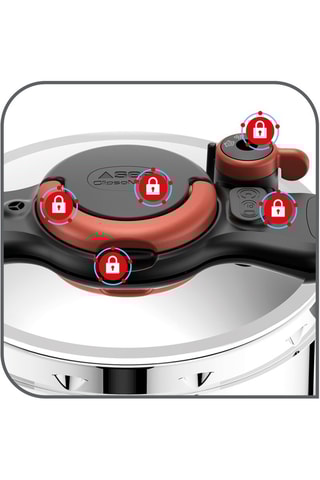 Cocotte-minute en acier inoxydable ClipsoMinut'® Easy Evidence - 7,5 l - Fabrication Française