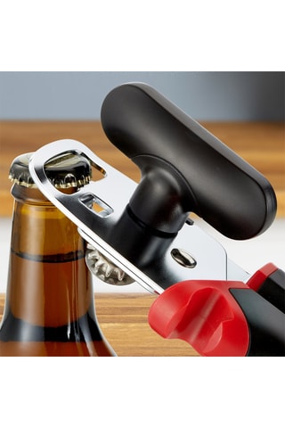 Ouvre boîte Ingenio - Noir et rouge