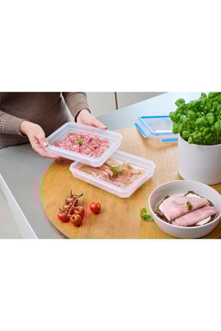 2 boîtes de conservation alimentaire Masterseal Fresh - 7,4 x 16,3 x 22,5 cm