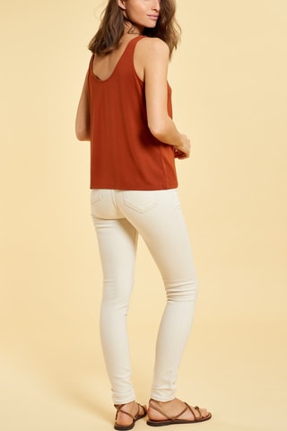 Canotta Vanina - Rosso mattone