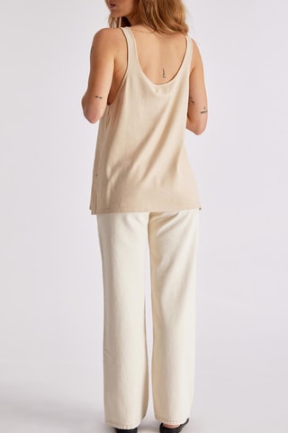 Camiseta de tirantes Debbie - Beige