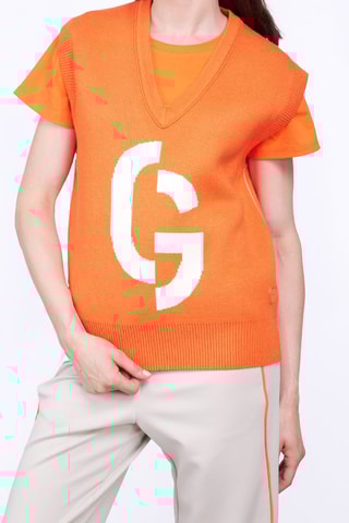 Chaleco unisex Alba - Naranja