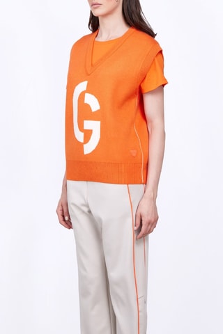 Chaleco unisex Alba - Naranja