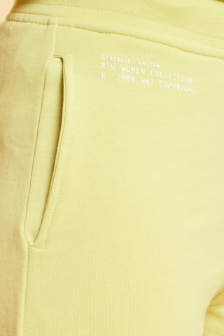 Pantaloni a vita alta Noemie - Giallo