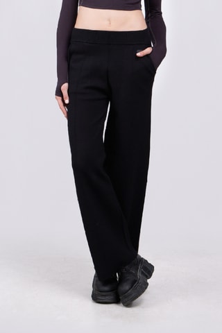 Pantaloni a vita alta Annie - Nero