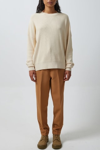 Pantaloni Flora - Marrone