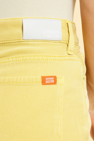 Jeans a vita alta Lea - Giallo