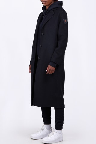 Abrigo de lana unisex Aura - Negro