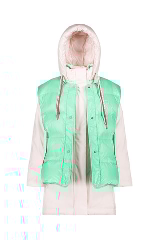 Parka reversible y chaleco Tracy - Rosa